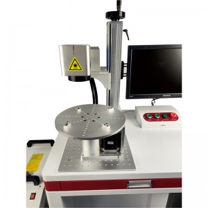 Máquina de marcação a laser ultravioleta de mesa