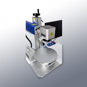 Màquina de marcatge làser de fibra òptica d'enfocament automàtic