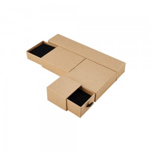 Висококвалитетна клизна фиока по мери, картонска кутија за поклон паковање