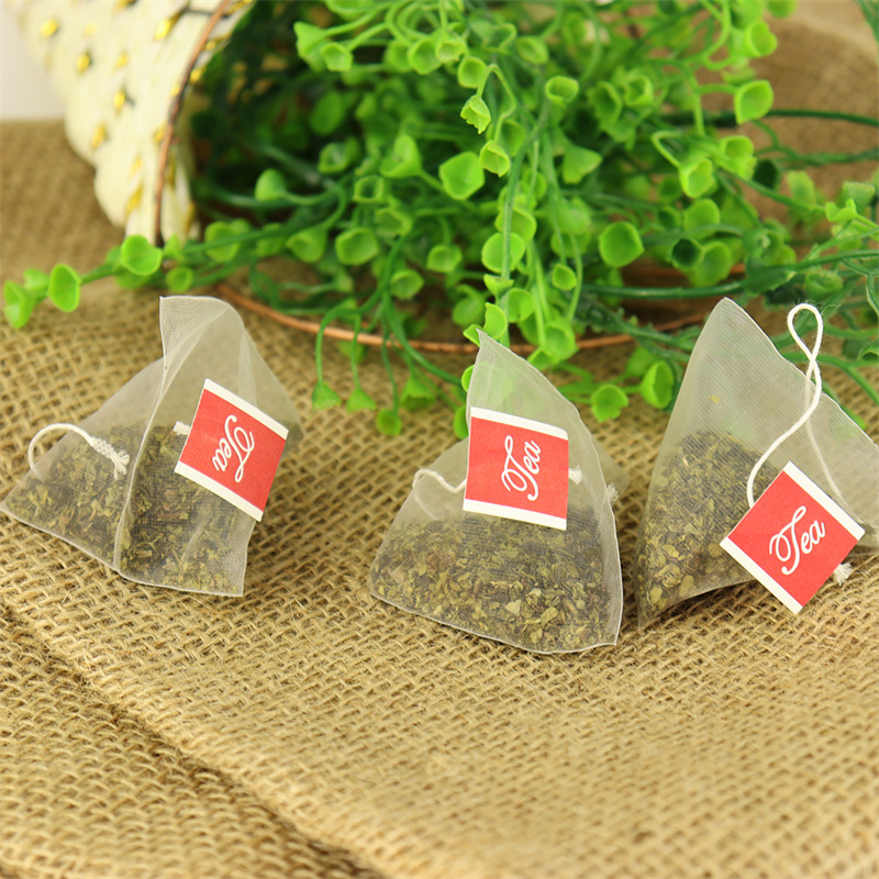 Nylon trijehoek lege Tea Bag Featured Image