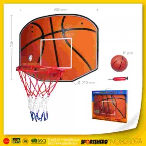 SPORTSHERO Basketball Hoop - កីឡាប្រដាប់ក្មេងលេងដែលមានគុណភាពខ្ពស់។