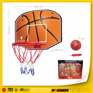 SPORTSHERO Basketball Hoop - ឈើគុណភាពខ្ពស់
