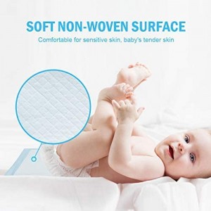 Baby-Sicherheits-Wickelunterlagen aus Baumwolle mit supertrockener Oberfläche und hoher Saugfähigkeit