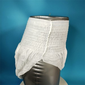 Wholesale Price Adult Diaper Pants  Incontinence Underwear Diaper with Magic Tapes
