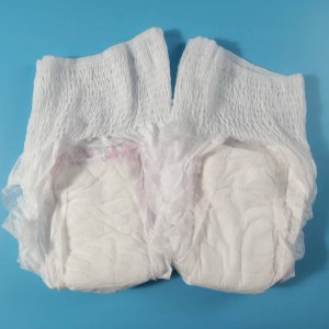 Niddereg Präis gesond breathable Stoff Cotton Wegwerf Héich Qualitéit Sanitär Servietten Panty fir Fraen nei Mamm