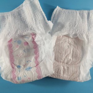Ĉia Tempo Komforta Pogranda Menstruaj Pantalonoj Sanitaraj Napkin kalsonspeco