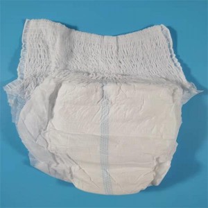 Made in China adult Pull up adult pant diapers tipe popok dewasa kualitas super dengan daya serap air yang tinggi untuk lansia