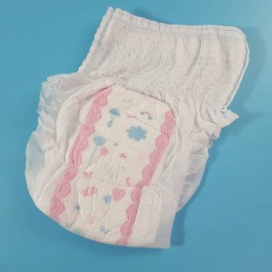 အရည်အသွေးမြင့် Sanitary panty type carefree super comfort ချည်သားသန့်သန့် သန့်ရှင်းရေး Menstrual pants အမျိုးသမီး မေမေတို့ အသုံးပြုနိုင်ပါတယ်။