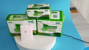 Wholesale customized day use 280 mm women FenRou sanitary napkin pads