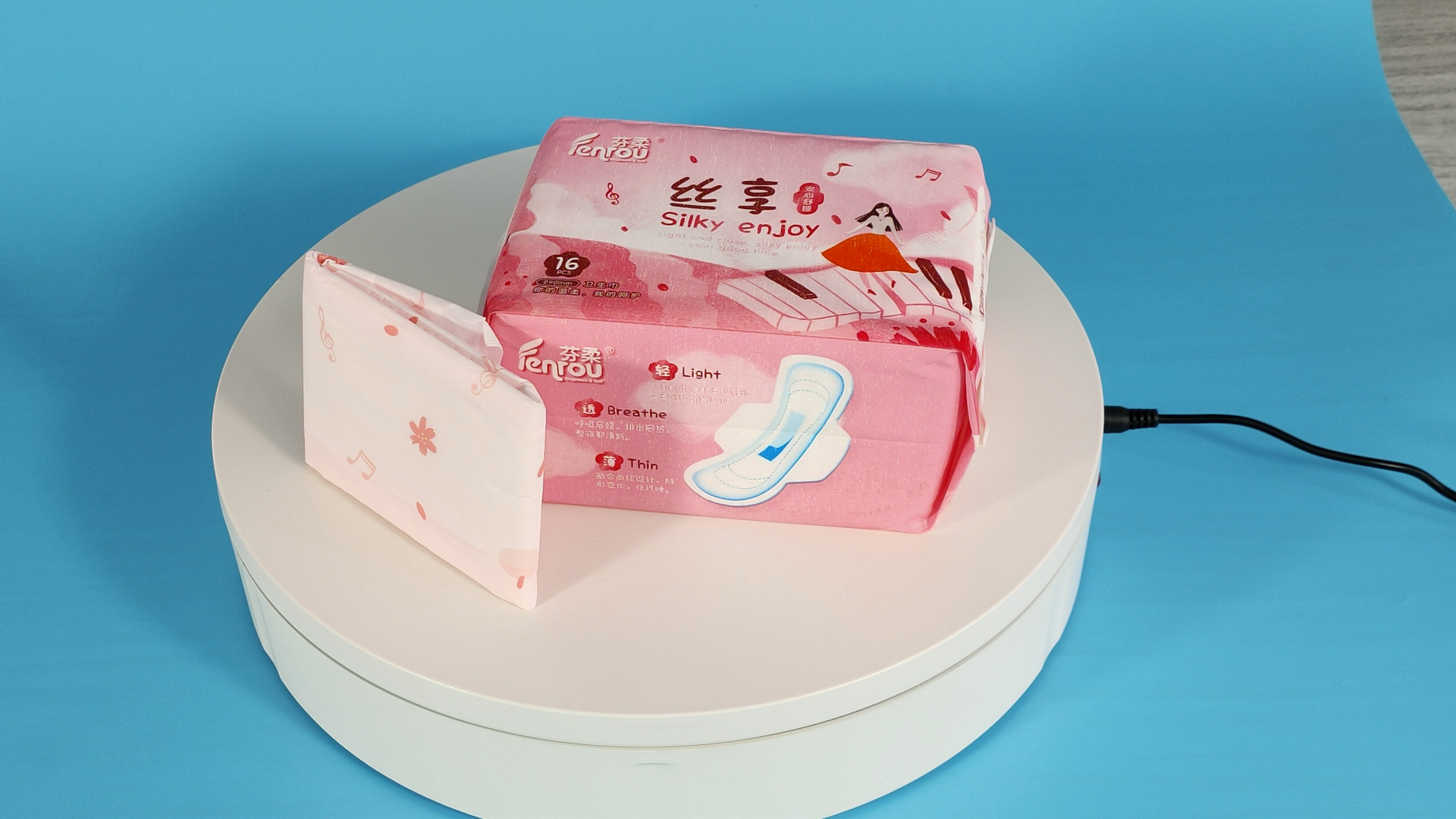 280mm Free Sample Sanitary Napkin with Anion Chip Maxi Sanitary Pads Featured Image