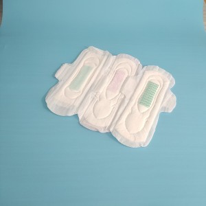 Anion Chip China Suppliers Sanitary Napkins ပါသော Lady Period Pad ကို အသုံးပြုပါ