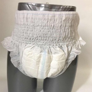 Labing barato nga Disposable Super Absorption Pull Pants Adult Diapers Gikan sa China Manufacturer