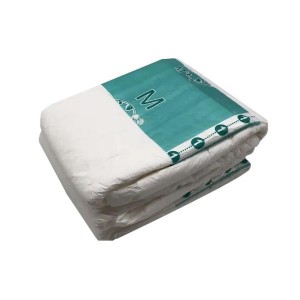 Taas nga Kalidad nga Magamit Disposable Non Woven Fabric Adult Diaper Make sa China Supplier