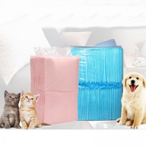 Haustier-Urin-Trainingsunterlage für Haustiere mit super Saugfähigkeit, Fabrik-Hunde-Pipi-Unterlage zu konkurrenzfähigem Preis, kostenlose Probe
