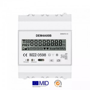 DEM4A Series Single Phase Power Meter