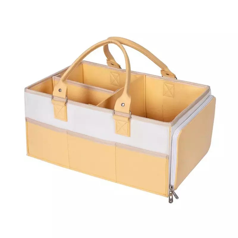 Фелт Момми торбе за складиштење Ручно рађене пелене за бебе Цадди организатор торби за бебе