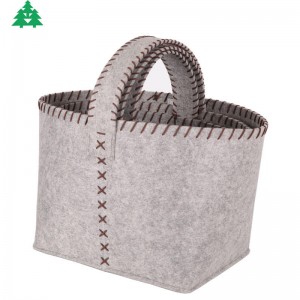 Высококачественная войлочная подарочная корзина, сумка для хранения сухой одежды, корзина для хранения, сумка, сумка