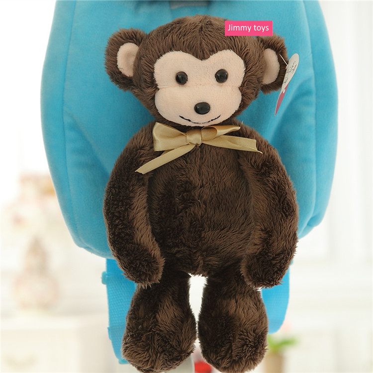 Stuffed toy soft plush children's toy animal backpack Featured Image