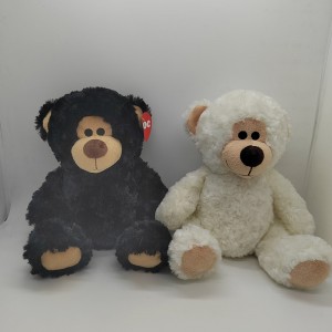 Valentinstagsgeschenk Schwarz-Weiß-Paar Kleiner Bär