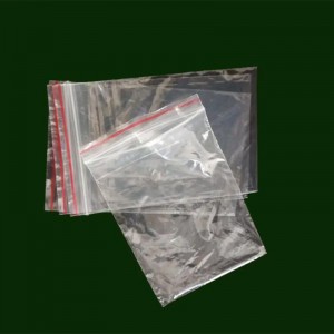 पारदर्शक पीई सेल्फ-सीलिंग बॅग फूड सीलिंग बॅग