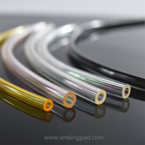 ASTM Flexible Colorful Transparent Fuel Tube Cl...