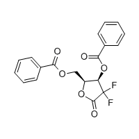 2-Deoksi-2,2-difluoro-D-eritro-pentofuranos-1- uloza-3,5 -Dibenzoat