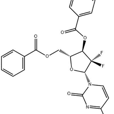 2-deoksi-2 ', 2'-difluoro-3'5'-bis-o-benzoyleytidi ne monohidroklorid Aýratyn surat