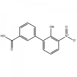 2′-hydroxy-3′-nitro-3-biphenylcarboxylic acid