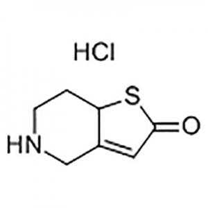 5,6,7,7a-tetrahüdrotieno(3,2-c)püridiin-2(4h)-oonvesinikkloriid