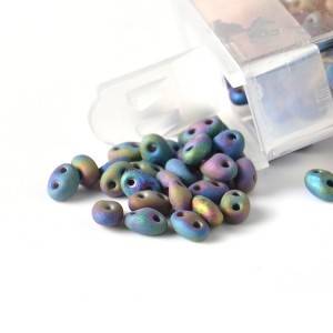 Traditional czech republic opeck blue seed beads high quality preciosa czech glass craft beads