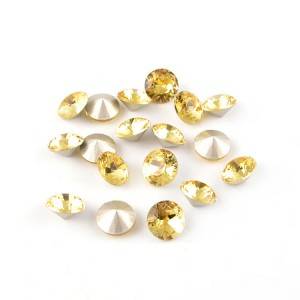 High quality light siam k9 rhinestone crystal fancy glass stone beads for jewelry making