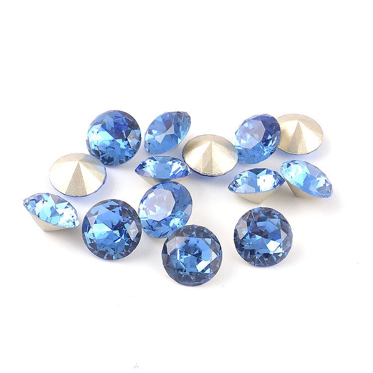 High quality light siam k9 rhinestone crystal fancy glass stone beads for jewelry making Featured Image
