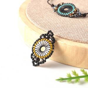 Miyuki delica seed beads custom handmade glass bead charms jewelry accessories glass bead charms