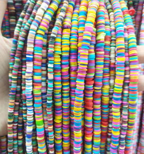 Cheap price Soft polymer clay beads,heishi beads polymer clay beads