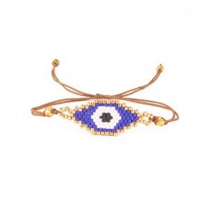 JC 2020 classic MIYUKI tila beads bracelet Turkish Miyuki Bead Bracelet Devil Eye Totem Jewelry