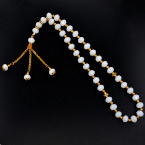 Wholesale religious muslim Islamic glass beads beaded cheap rosary bracelet