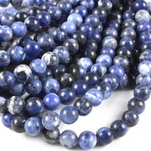Natural Sodalite stone beads factory wholesale round beads