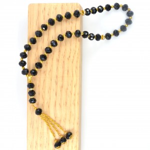 Wholesale religious muslim Islamic glass beads beaded cheap rosary bracelet