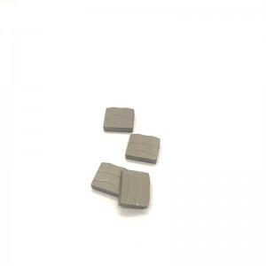 Segments de granit de diamant per acer de 5,5 mm de gruix 24 * 7,4 / 6,6 * 20 mm Fulla de serra de tall múltiple