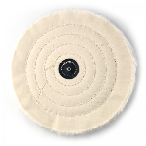 Tarcza polerska z polerowanej białej tkaniny