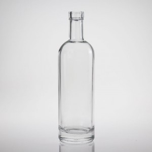 China Grousshandel Héich Qualitéit Whisky Glas Écran Dréckerei Frosted Glas Likör Fläschen