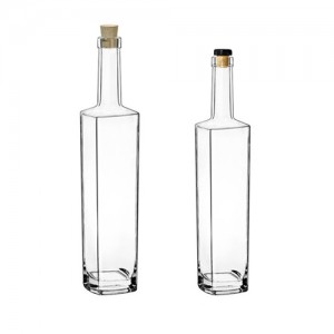 200ml 375ml 500ml ແກ້ວແກ້ວ Crystal White Material Glass Fruit Wine Bottle Foreign Wine Bottle Bottle Glass Empty Wine Bottle Ice Bottle
