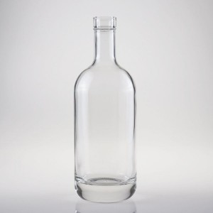 500ml botol kaca putih kristal