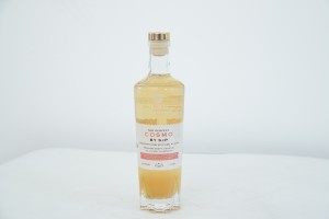 100ml 375ml, 500ml, 700ml Frosted White Wine Whisky Flixkun tal-ħġieġ tond vojt bis-sufra