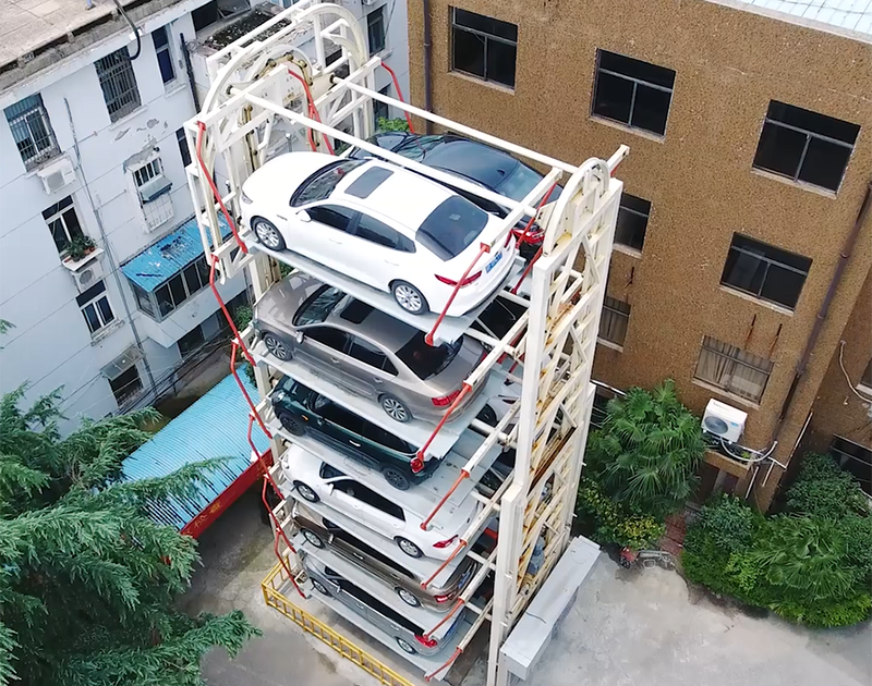Автоматтык айлануучу унаа токтоочу тутуму ылайыкташтырылган Smart паркинг системасы