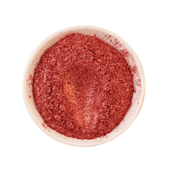 Iron Red serijos spalvos matinis žėručio miltelių keramikos pigmentas