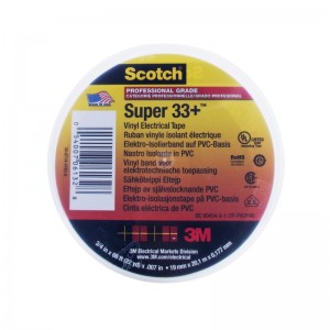 Scotch® सुपर 33+ विनाइल इलेक्ट्रिकल टेप