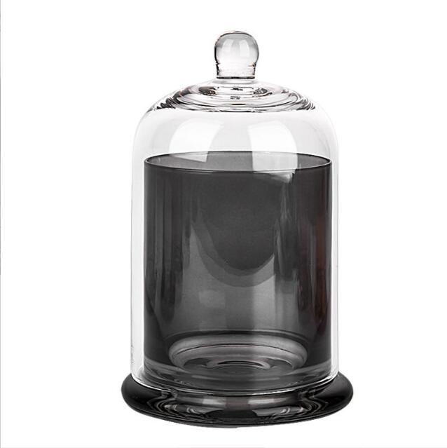 Featured Product Unique Candle Bell Shaped With Glass Lid For Aroma