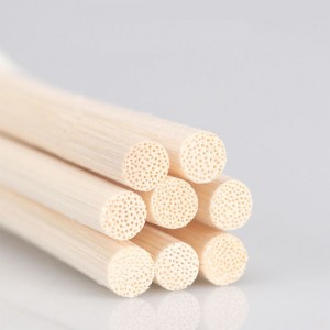 Ցածր MOQ բնական ուղիղ Rattan Stick Reed Diffuser Stick