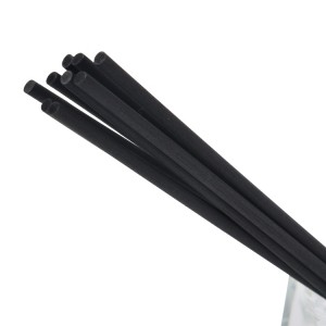 Կարգավորելի տարբեր չափերի սև դիֆուզոր Stick բամբակյա վիշակ եղեգի դիֆուզորի համար